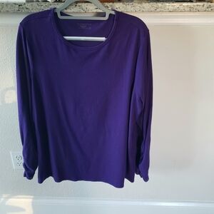 Coldwater Creek Cotton Knit Top 2X